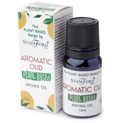 46544 Huile d'arôme à base de plantes Stamford Premium - Oud aromatique 10 ml