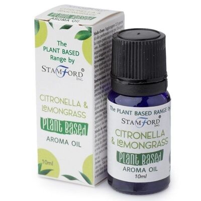 46523 Stamford Premium Plant Based Aroma Oil - Citronella & Lemongrass 10ml