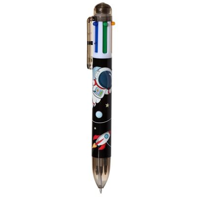 Penna multicolore Hello Space (6 colori)