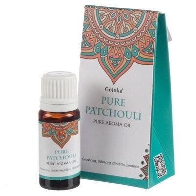 Goloka Aroma Oil Pure Patchouli 10ml