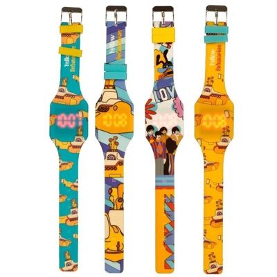 The Beatles Yellow Submarine Silicone Digital Watch