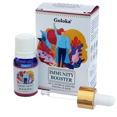 Booster di immunità all'olio essenziale naturale di miscela Goloka