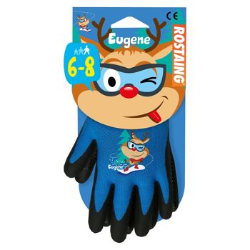 Les gants chauds enfant EUGENE sont idéals pour toutes les activités extérieures demi-saison. Taille 6-8 ans 3
