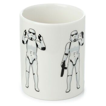 La tasse originale en porcelaine blanche Stormtrooper 3