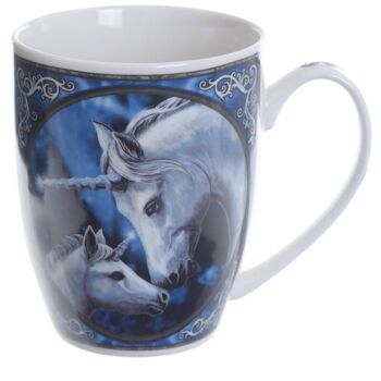 Tasse en porcelaine Licorne d'amour sacré Lisa Parker 4