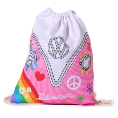 Borsa estiva con coulisse Volkswagen VW T1 Camper Bus