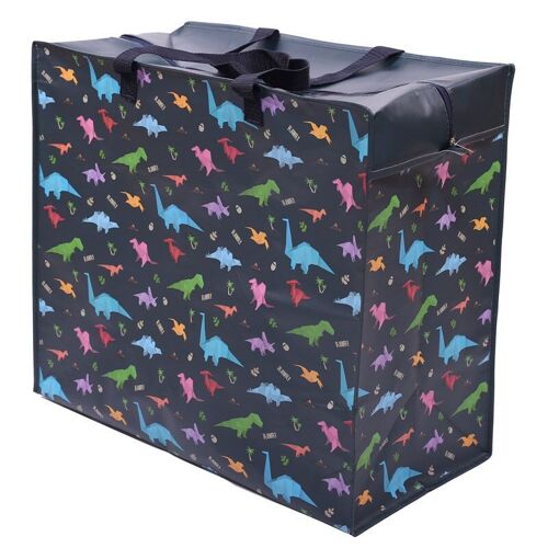 Rawr Dinosaur Zip Up Laundry Storage Bag