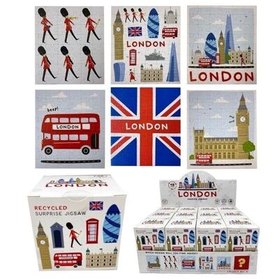 London Icons Surprise 48pc Recycled Kids Jigsaw Puzzle