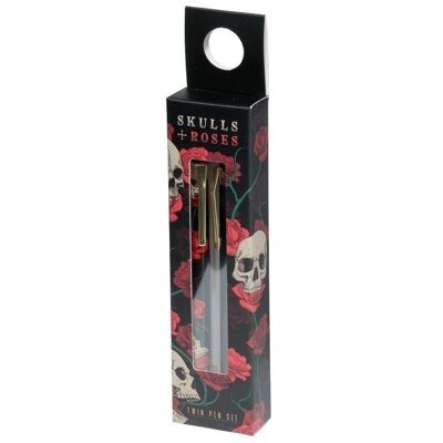 Skulls & Roses Pen Twin Set