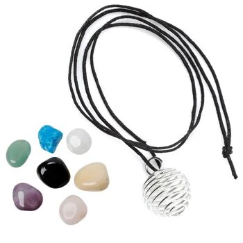 Fabriquez votre propre kit de collier de pierres précieuses