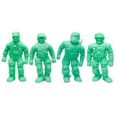 Soldados de juguete elásticos Squeezy