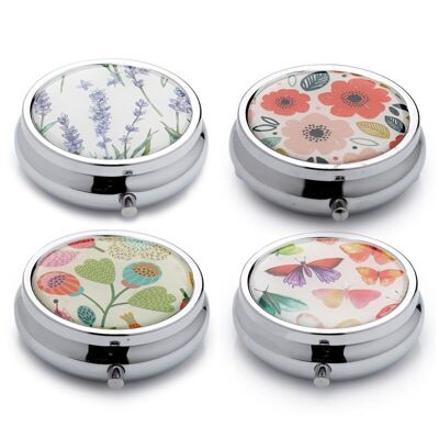 Pick of the Bunch Lavender, Poppy, Autumn Falls, Butterfly House Pill Box