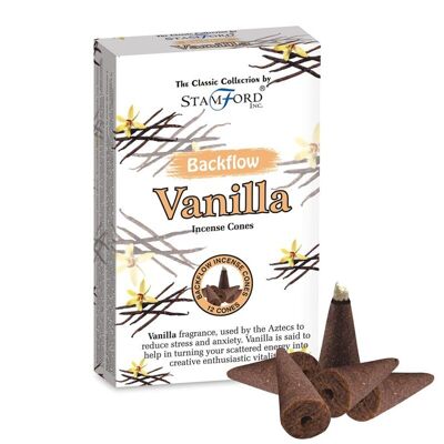 37431 Stamford Backflow Incense Cones Vanilla