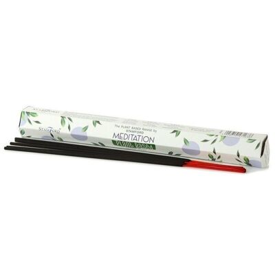 46163 Stamford Premium Plant Based Hex Incense Sticks -  Meditation