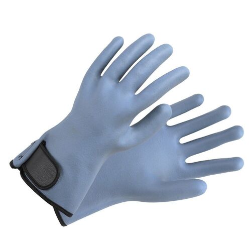 Gants de jardinage protection poignet grande longueur nitrile gris MAXIMA ROSTAING Taille 10