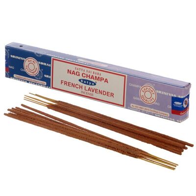 01316 Satya Nag Champa & French Lavender Incense Sticks