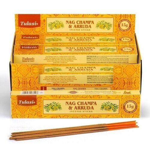 37291 Tulasi Arruda Nag Champa Incense Sticks