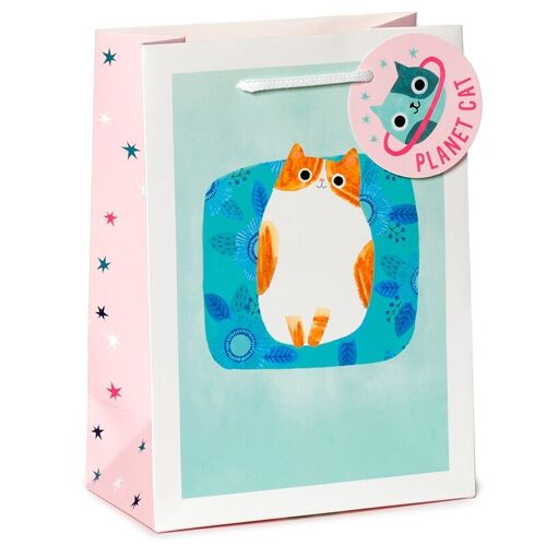 Angie Rozelaar Planet Cat Gift Bag Medium