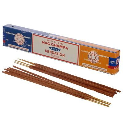 01332 Satya Nag Champa & Sensation Bastoncini di incenso