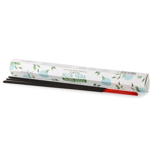 46121 Stamford Plant Based Hex Incense Sticks Aloe Vera