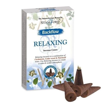 37464 Stamford Backflow Incense Cones - Relaxing