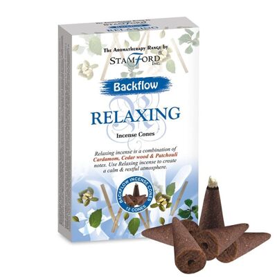 37464 Stamford Backflow Incense Cones Relaxing