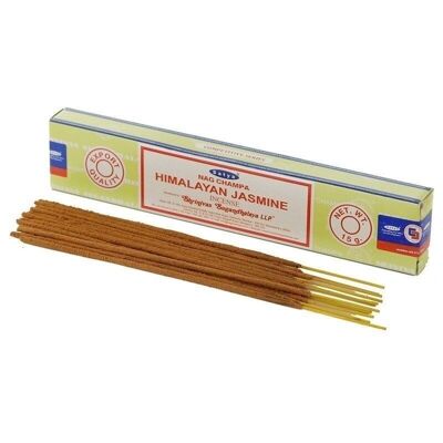 01358 Satya Himalayan Jasmine Nag Champa Incense Sticks