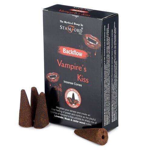 37484 Stamford Backflow Incense Cones Vampires Kiss