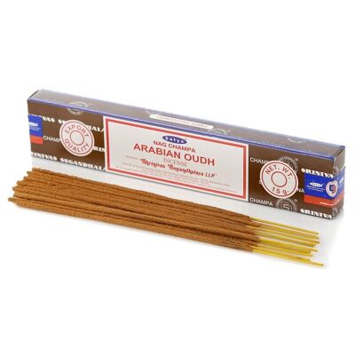 01343 Satya Arabian Oudh Nag Champa Incense Sticks