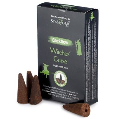 37485 Stamford Backflow Incense Cones - Witches Curse