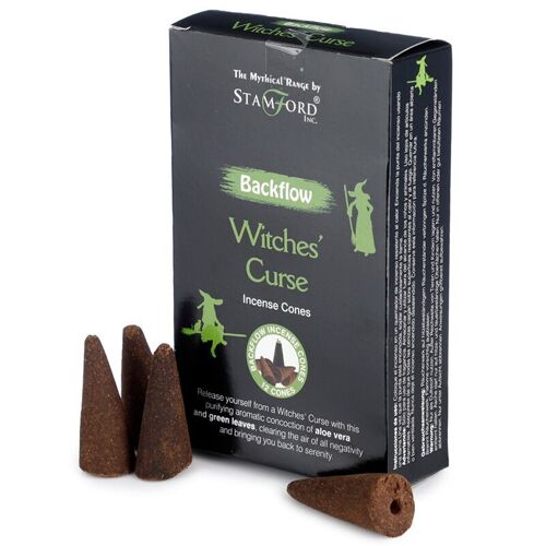 37485 Stamford Backflow Incense Cones Witches Curse