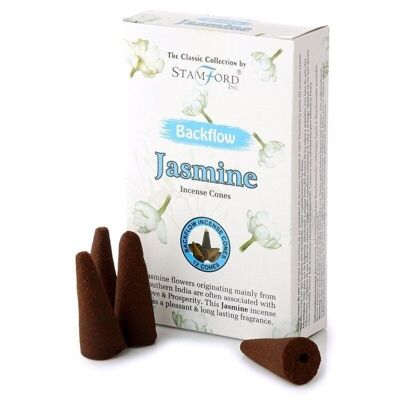 37426 Stamford Backflow Incense Cones - Jasmine