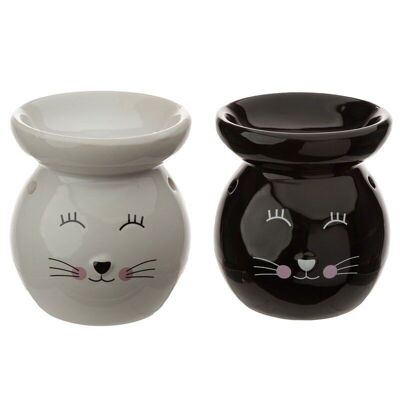 Eden Ceramic Cat Face Oil Burner