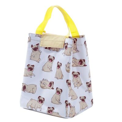 Pliez le sac isotherme Lunch Bag Mopps Pug