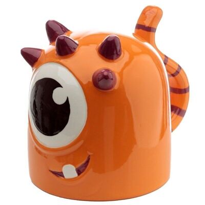 Monstarz Monster Orange Upside Down Ceramic Shaped Mug