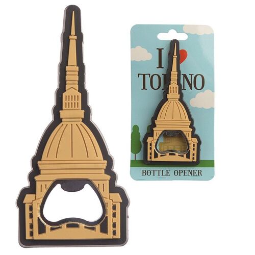 I Heart Torino Mole Magnetic PVC Bottle Opener