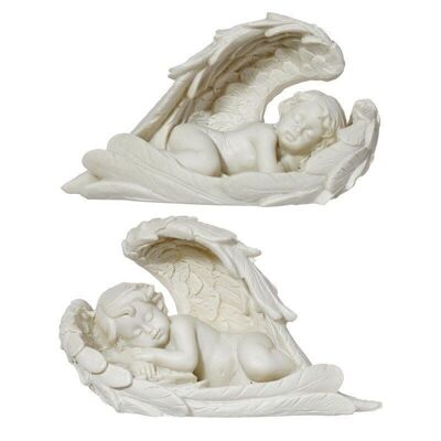 Cherub Sleeping, Long Wings