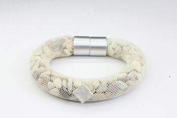 Lanzarote L, bracelet blanc