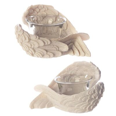 Angel's Wings Tea Light & Votive Candle Holder