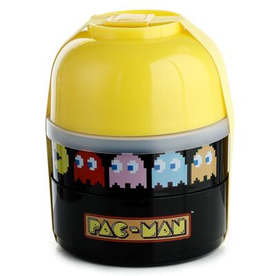 Pac-Man gestapelte runde Bento-Lunchbox