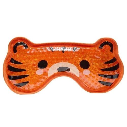 Adoramals Tiger Plush Lined Gel Eye Mask