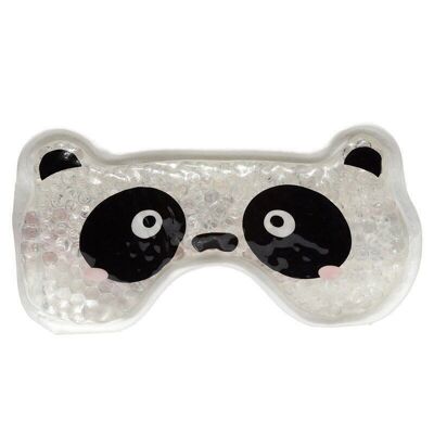 Maschera per gli occhi in gel con rivestimento in peluche Panda Adoramals