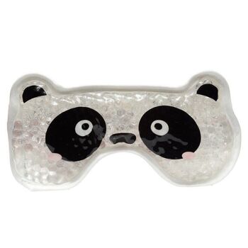 Masque pour les yeux en gel doublé de peluche Adoramals Panda