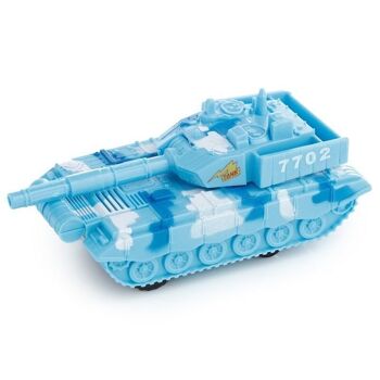Tank Friction Light Up & Sound Push/Pull Action Toy 5