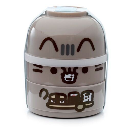 Pusheen the Cat Stacked Round Bento Lunch Box