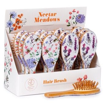 Brosse à cheveux 100 % bambou Nectar Meadows 1