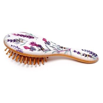 Brosse à cheveux 100 % bambou Nectar Meadows 2