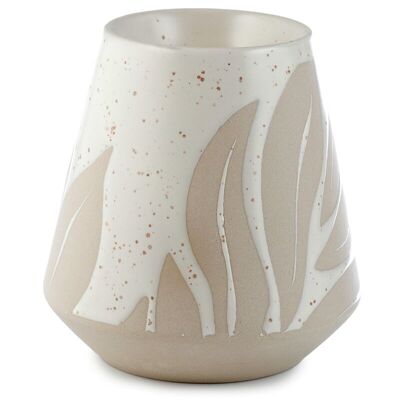 Florens Hesperantha Cream Stoneware Oil Burner