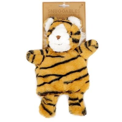 Tiger Microwavable Snuggables Plush Wheat and Lavender Heat Pack