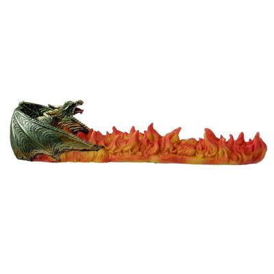 Bruciatore per bastoncini di incenso Green Dragon Volcano Ashcatcher
